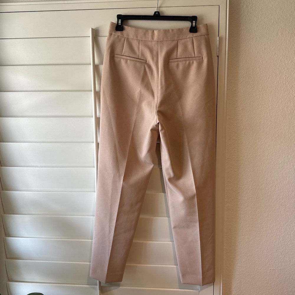 Theory Euc City Pants Prospective Light Pink High… - image 4